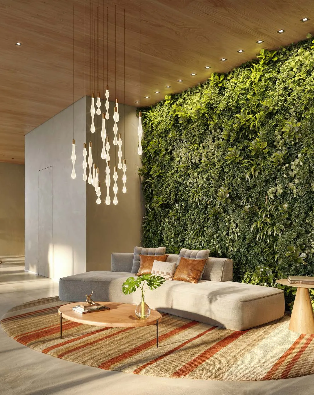 Perspectiva ilustrada: Lobby Torre Verano, Quarten Ibirapuera